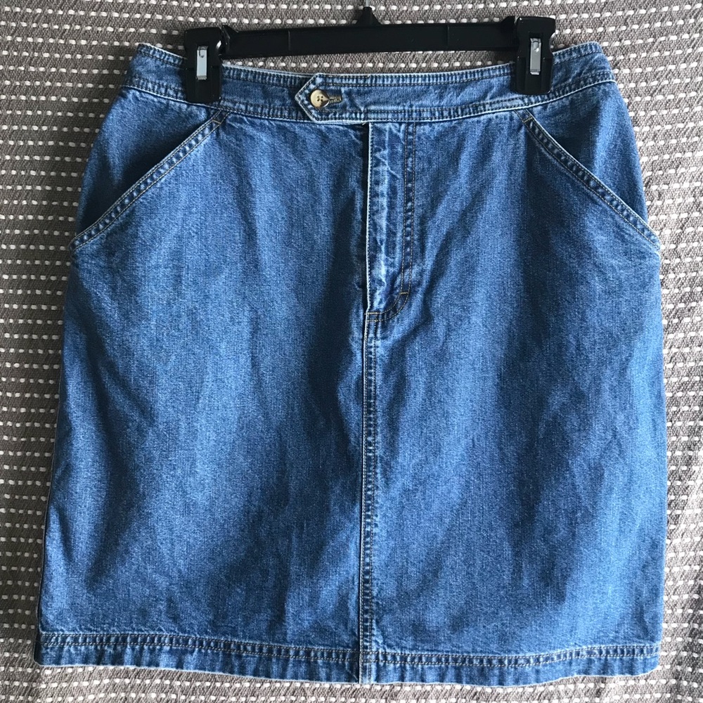 Denim Jean Skirt